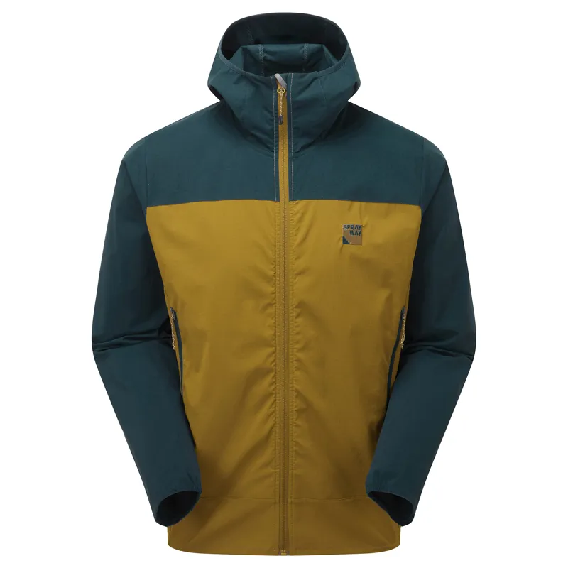 Sprayway Hallin Softshell Hoody Mens in Bosana/Marine